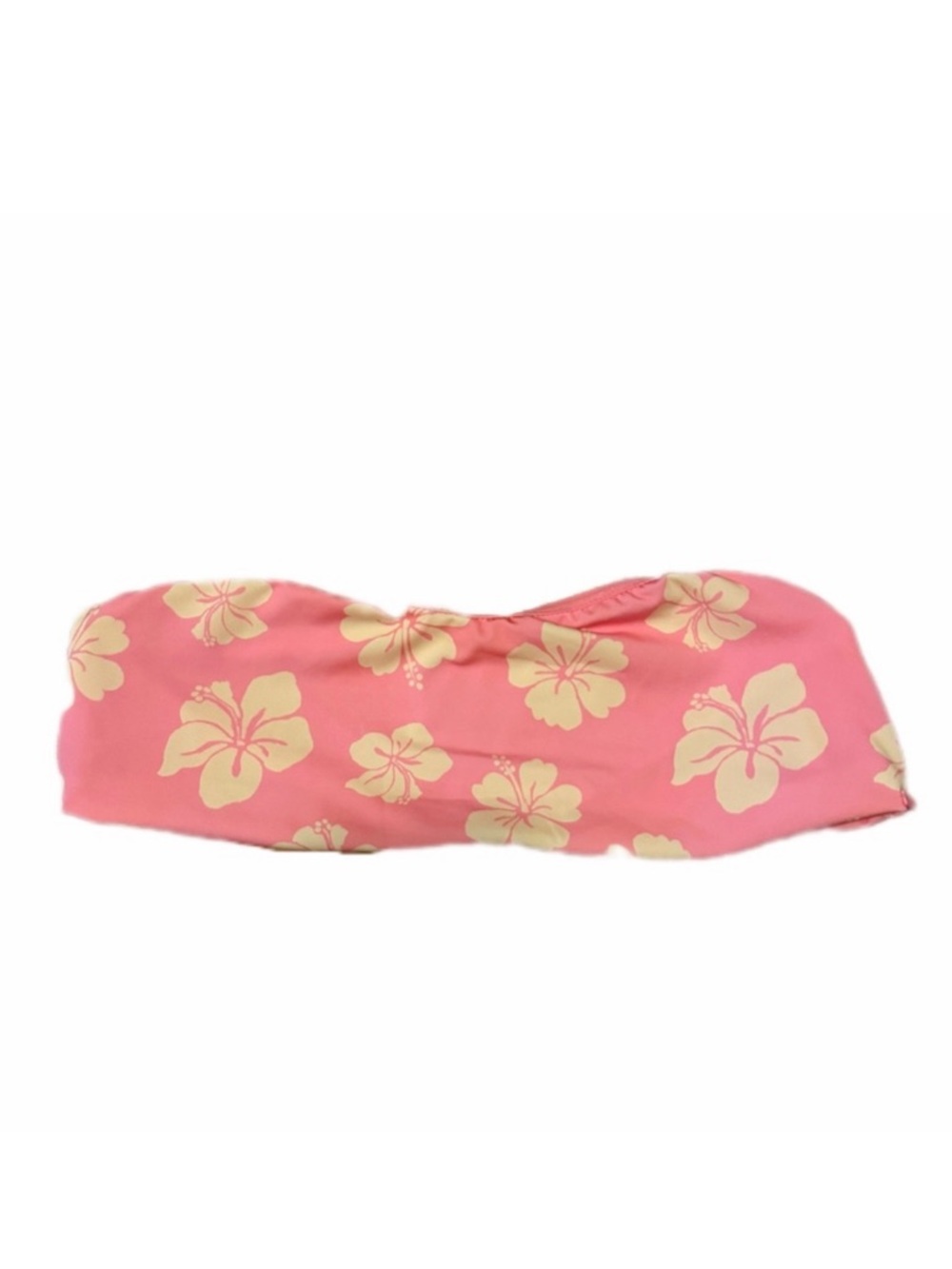 Pacific Republic bikini top Hawaiian hibiscus